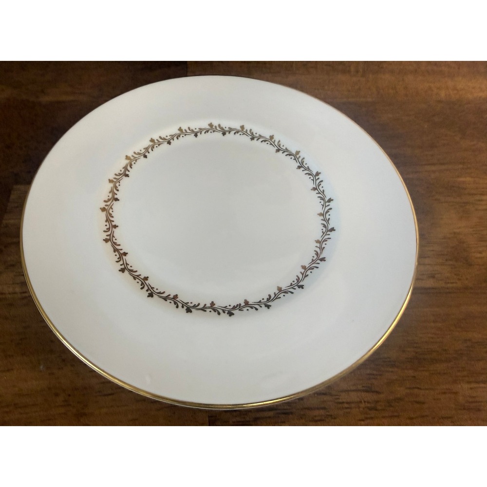 Coalport Cornet Side Plate Gold Trim English Bone China Dessert Plate - Picture 5 of 7